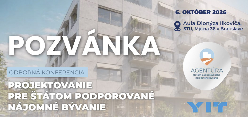 projektovanie najomne byvanie konferencia banner